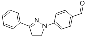 4-(3-PHENYL-4,5-DIHYDRO-PYRAZOL-1-YL)-BENZALDEHYDE CAS#: 961-88-6