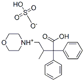 4-(3-carboxy-2-methyl-3,3-diphenylpropyl)morpholinium hydrogen sulphate CAS#: 93841-21-5