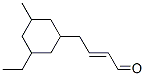 4-(3-ethyl-5-methylcyclohexyl)-2-butenal CAS#: 94200-97-2