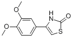 4-(3,4-DIMETHOXYPHENYL)-2(3H)-THIAZOLONE CAS#: 92288-69-2