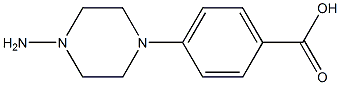 4-(4-AMinopiperazin-1-yl)benzoic acid CAS#: 91337-74-5