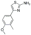 4-(4-METHOXY-3-METHYL-PHENYL)-THIAZOL-2-YLAMINE CAS#: 92388-06-2