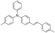 4-(4-Methylstyryl)-N-phenyl-N-(4-methylphenyl)aniline CAS#: 93216-16-1