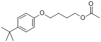 4-(4-TERT-BUTYLPHENOXY)BUTYL ACETATE CAS#: 92584-42-4