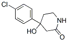 4-(4-chlorophenyl)-4-hydroxypiperidin-2-one CAS#: 93839-13-5