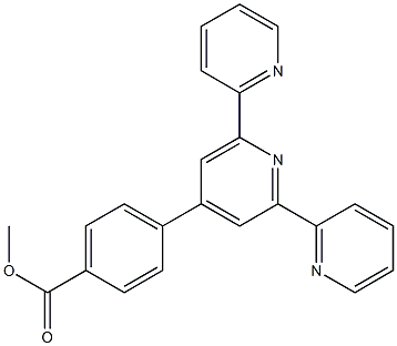 4'-(4-methoxycarbonylphenyl)-2,2':6',2''-terpyridine CAS#: 897037-23-9