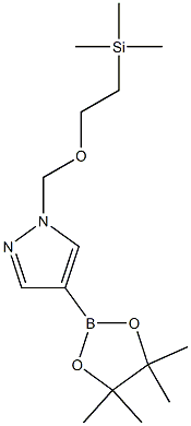 4-(4,4,5,5-Tetramethyl-1,3,2-dioxaborolan-2-yl)-1-([2-(trimethylsilyl)ethoxy]methyl)-1H-pyrazole CAS#: 894807-98-8