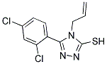 4-ALLYL-5-(2,4-DICHLOROPHENYL)-4H-1,2,4-TRIAZOLE-3-THIOL CAS#: 91064-40-3