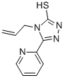 4-ALLYL-5-PYRIDIN-2-YL-4H-1,2,4-TRIAZOLE-3-THIOL CAS#: 91813-63-7