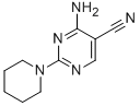 4-AMINO-2-(1-PIPERIDINYL)PYRIMIDINE-5-CARBONITRILE CAS#: 90973-23-2