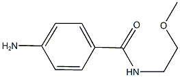 4-AMINO-N-(2-METHOXYETHYL)BENZAMIDE CAS#: 95086-97-8