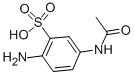 4-Aminoacetanilide-3-sulfonic acid CAS#: 96-78-6