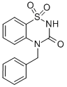 4-Benzyl-2H-1,2,4-benzothiadiazin-3(4H)-on-1,1-dioxide CAS#: 964-08-9