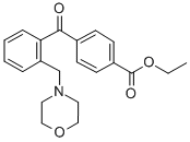 4'-CARBOETHOXY-2-MORPHOLINOMETHYL BENZOPHENONE CAS#: 898750-20-4