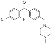 4-CHLORO-2-FLUORO-4'-(4-METHYLPIPERAZINOMETHYL) BENZOPHENONE CAS#: 898763-15-0