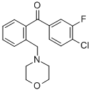 4'-CHLORO-3'-FLUORO-2-MORPHOLINOMETHYL BENZOPHENONE CAS#: 898750-65-7
