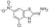 4-CHLORO-6-NITRO-2(3H)-BENZOTHIAZOLONEHYDRAZONE CAS#: 898748-66-8