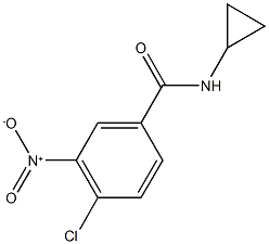 4-CHLORO-N-CYCLOPROPYL-3-NITROBENZAMIDE CAS#: 90797-58-3