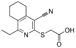 (4-CYANO-1-ETHYL-5,6,7,8-TETRAHYDRO-ISOQUINOLIN-3-YLSULFANYL)-ACETIC ACID CAS#: 95546-61-5