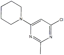 4-Chloro-2-methyl-6-piperidin-1-ylpyrimidine CAS#: 94052-15-0