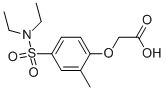 (4-DIETHYLSULFAMOYL-2-METHYL-PHENOXY)-ACETIC ACID CAS#: 93568-54-8