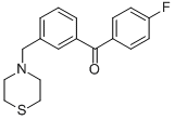 4'-FLUORO-3-THIOMORPHOLINOMETHYL BENZOPHENONE CAS#: 898763-09-2