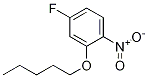 4-Fluoro-1-nitro-2-(pentyloxy)benzene CAS#: 94832-26-5