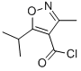 4-Isoxazolecarbonyl chloride, 3-methyl-5-(1-methylethyl)- (9CI) CAS#: 90006-55-6