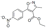 4-Isoxazolecarboxylicacid,3-methyl-5-(p-nitrophenyl)-,ethylester(7CI) CAS#: 91956-02-4