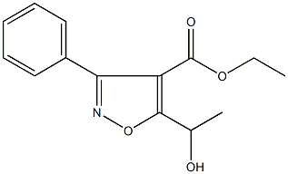 4-Isoxazolecarboxylicacid,5-(1-hydroxyethyl)-3-phenyl-,ethylester(9CI) CAS#: 95104-45-3