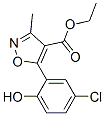4-Isoxazolecarboxylicacid,5-(5-chloro-2-hydroxyphenyl)-3-methyl-,ethylester(9CI) CAS#: 92397-21-2
