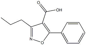 4-Isoxazolecarboxylicacid,5-phenyl-3-propyl-(7CI) CAS#: 92029-31-7