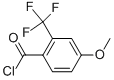 4-METHOXY-2-(TRIFLUOROMETHYL)BENZOYL CHLORIDE CAS#: 98187-17-8