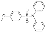 4-METHOXY-N,N-DIPHENYL-BENZENESULFONAMIDE CAS#: 94257-09-7