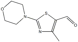 4-METHYL-2-MORPHOLIN-4-YL-1,3-THIAZOLE-5-CARBALDEHYDE CAS#: 90437-72-2