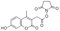 4-METHYLUMBELLIFERONE-3-ACETIC ACID N-SUCCINIMIDYL ESTER CAS#: 96735-88-5