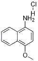 4-Methoxynaphthalen-1-aMine hydrochloride CAS#: 92599-05-8