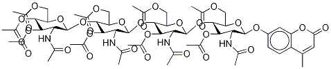 4-Methylumbelliferyl -Chitotetraose Tridecaacetate CAS#: 92574-74-8
