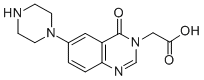 (4-OXO-6-PIPERAZIN-1-YL-4H-QUINAZOLIN-3-YL)-ACETIC ACID CAS#: 889958-08-1