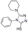 4-PHENYL-5-PIPERIDIN-1-YL-4H-1,2,4-TRIAZOLE-3-THIOL CAS#: 92110-77-5
