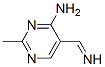 4-Pyrimidinamine, 5-(iminomethyl)-2-methyl- (9CI) CAS#: 93588-20-6