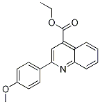 4-Quinolinecarboxylic acid, 2-(4-Methoxyphenyl)-, ethyl ester CAS#: 95201-25-5