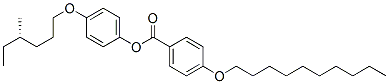 4-((S)-(+)-(4-METHYLHEXYL)OXY)PHENYL 4-(DECYLOXY)BENZOATE CAS#: 92950-96-4