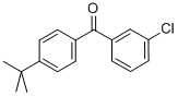 4-TERT-BUTYL-3'-CHLOROBENZOPHENONE CAS#: 93977-28-7