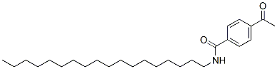 4-acetyl-N-octadecylbenzamide CAS#: 94086-69-8