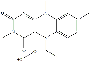 4 alpha-hydroperoxy-5-ethyl-3,8,10-trimethylisoalloxazine CAS#: 94099-56-6