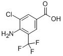 4-amino-3-chloro-5-trifluoromethyl-benzoic acid CAS#: 95656-52-3