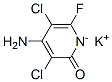 4-amino-3,5-dichloro-6-fluoro-2-pyridone, monopotassium salt CAS#: 94133-73-0