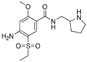 4-amino-5-(ethylsulphonyl)-2-methoxy-N-(2-pyrrolidinylmethyl)benzamide CAS#: 93839-82-8