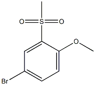 4-broMo-1-Methoxy-2-(Methylsulfonyl)benzene CAS#: 90531-99-0